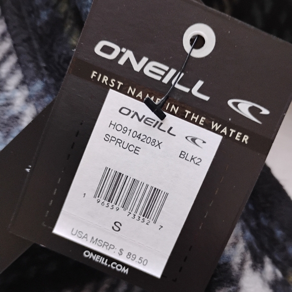 O'Neill NEW Spruce SuperFleece Sherpa Lined Flannel Jacket - Picture 9 of 16